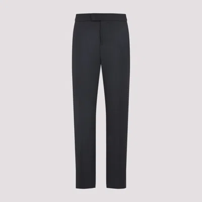 Berluti Grey Straight Fit Pants In Gray