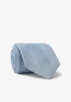 Berluti Jacquard Scritto Silk Tie In Blue