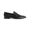 Berluti Kangaroo Leather Loafers In Black