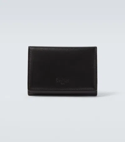 Berluti Leather Bifold Wallet In Black