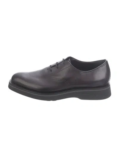 Pre-owned Berluti Leather Oxfords In Grey