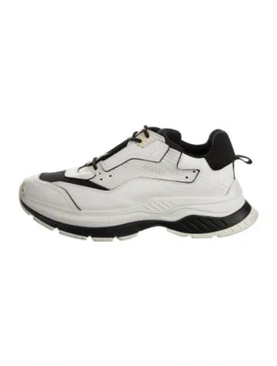 Pre-owned Berluti Leather Sneakers In Black
