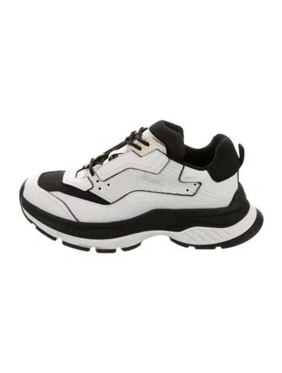 Pre-owned Berluti Leather Sneakers In Multi