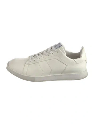 Pre-owned Berluti Leather Sneakers In White