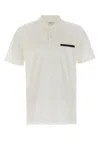 Berluti Short-sleeved Polo Shirt In White