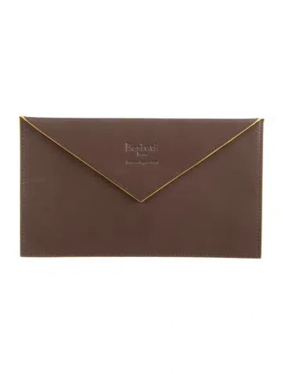 Pre-owned Berluti Leather Travel Case In Multi