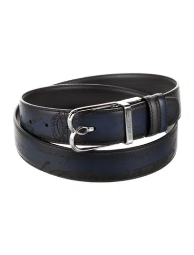 Pre-owned Berluti Leather Waist Belt In Multi