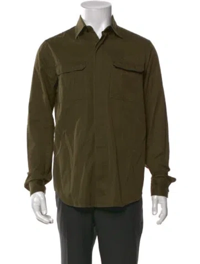 Pre-owned Berluti Long Sleeve Shirt In Green