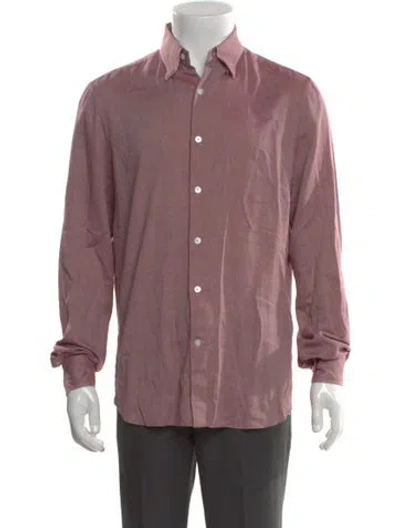 Pre-owned Berluti Long Sleeve Shirt In Pink