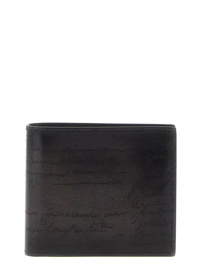 Berluti Makore Scritto Wallet In Black