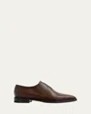 Berluti Men's Alessandro Demesure Neo Flex Venezia Leather Oxfords In Brown