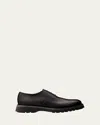 Berluti Men's Alessio Leather Oxfords In Nero Grigio