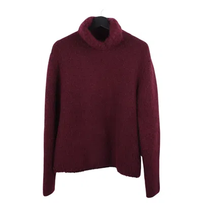 Pre-owned Berluti Men Sweater Heavy Knit Cashmere Turtle Neck Size 50/m-l, S1893 In Black