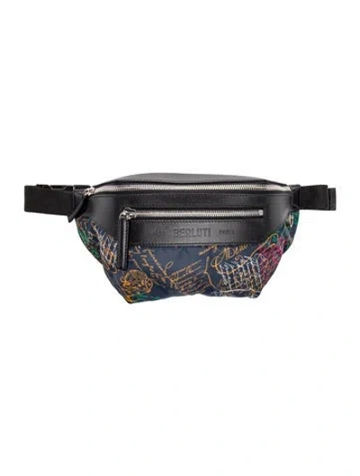 Pre-owned Berluti Nylon Belt Bag In Multicolor