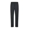 Berluti Wool Blend Straight Leg Pants With Pockets In Black