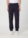 Berluti Dark Blue Blue Cotton Track Pants In Blue