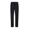Berluti Wool Blend Straight Leg Pants With Pockets In Black