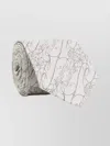 Berluti Jacquard Scritto Silk Tie In White