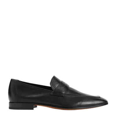 Berluti Round Head Business Casual Shoes In Black
