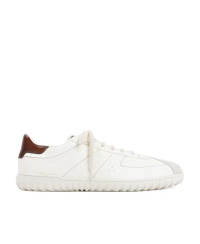 BERLUTI BERLUTI ROUND TOE LACE-UP SNEAKERS