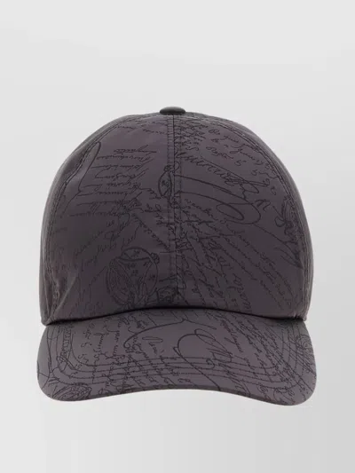 Berluti Scripted Curved Brim Cap