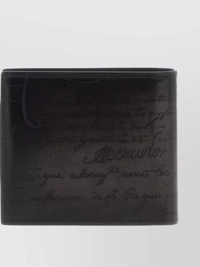 Berluti 'scripted Makore' Bi-fold Wallet