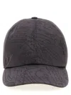 Berluti Grey Scritto Baseball Hat In Gray