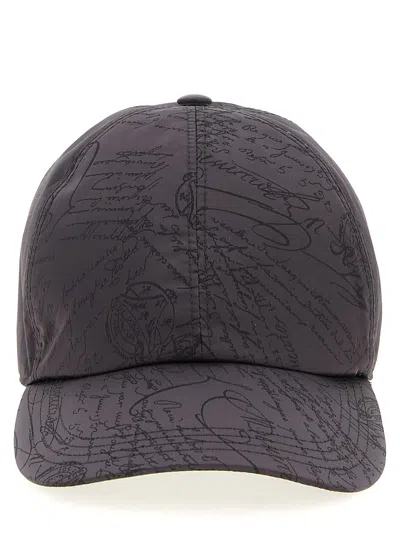 Berluti Scritto Cap In Gray