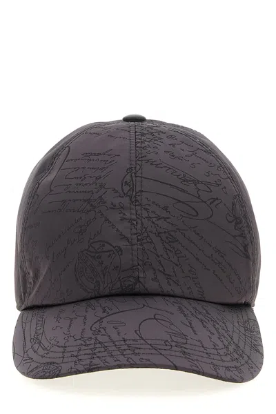 Berluti 'scritto' Cap In Gray