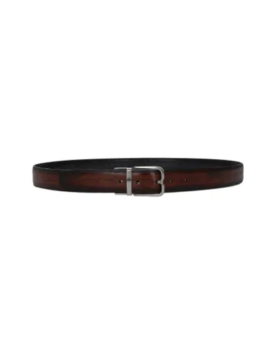 Berluti Scritto Double-sided Belt In Multi