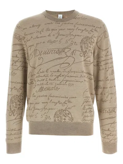 BERLUTI BERLUTI 'SCRITTO' SWEATER