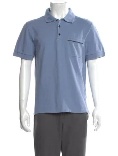 Pre-owned Berluti Short Sleeve Shirt In Blue