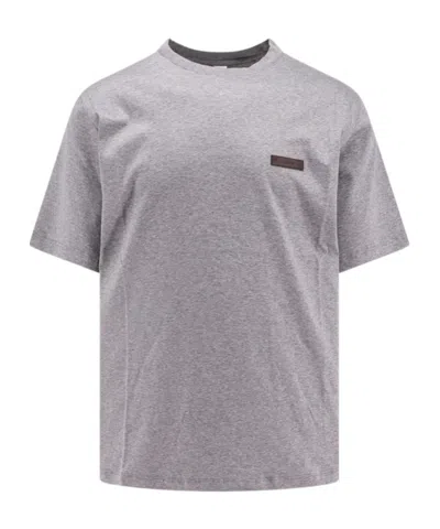 Berluti Short-sleeved T-shirt In Gray
