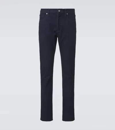 Berluti Slim Jeans In Blue