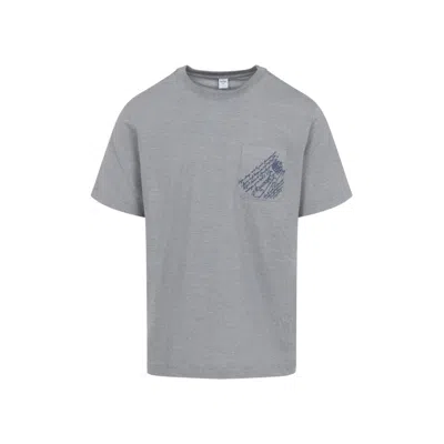 Berluti Soft Cotton Casual T-shirt In Gray