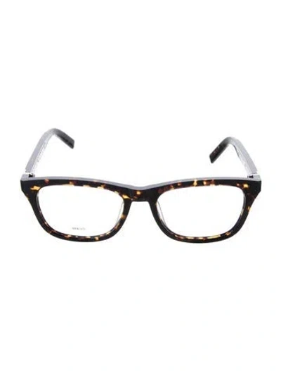 Pre-owned Berluti Square Eyeglasses In Black