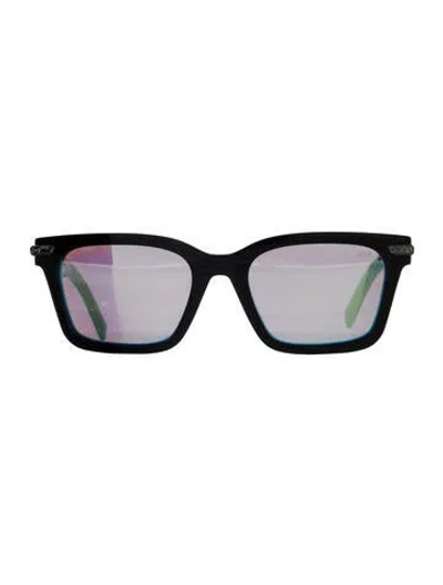 Pre-owned Berluti Square Tinted Sunglasses In Black