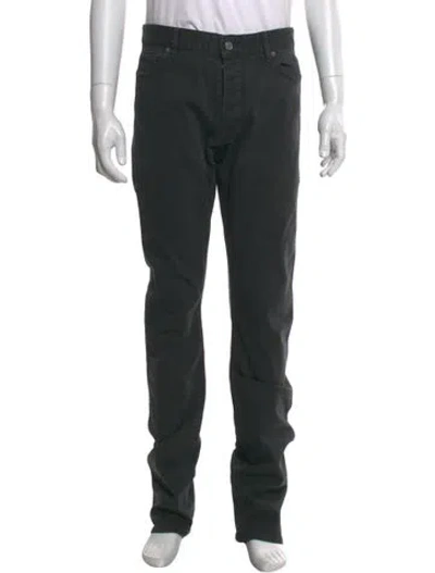 Pre-owned Berluti Straight-leg Jeans In Gray
