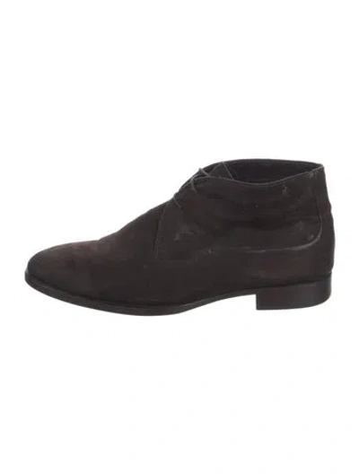 Pre-owned Berluti Suede Boots In Brown