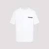 Berluti Leather-trim Crewneck T-shirt