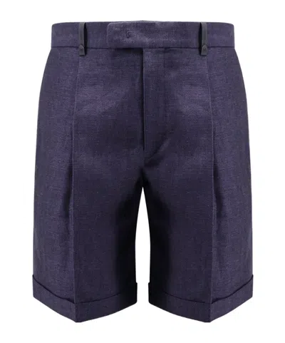 Berluti Tailored Shorts In Blue