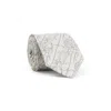 Berluti Jacquard Scritto Silk Tie In White