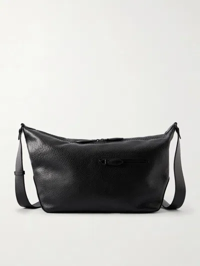 Berluti Toujours Full-grained Leather Weekend Bag In Black