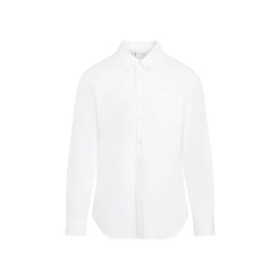 Berluti Scritto Pocket Long-sleeved Shirt In White