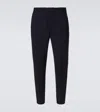 Berluti Dark Blue Wool Panys In Blue