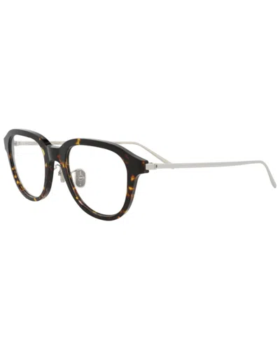 Berlutti Men's 51mm Optical Frames In Brown