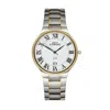 Bermuda Watch Company Hugo Schwarze Kahlo Silver And Gold And White Bracelet Watch Mens In Gold