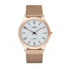 Bermuda Watch Company Hugo Schwarze Theodore Rose Gold, Brown & Grey Slim Interchangeable Mens Watch In Gold