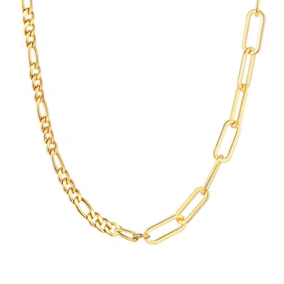 Bermuda Watch Company Women's Annie Apple Teagan Two Chain Gold Necklace