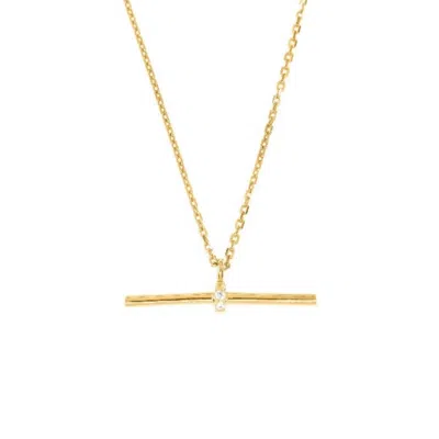 Bermuda Watch Company Women's Annie Apple Zaria Sterling Silver, Gold Vermeil Charm Pendant Necklace